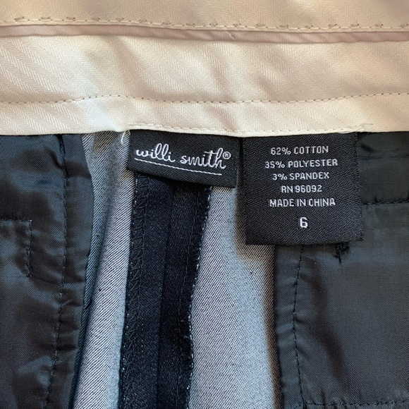 Black Cropped Pants Size 6 - Picture 3 of 7